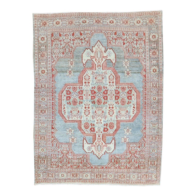Antique Senneh - 3'8" x 4'7" For Sale