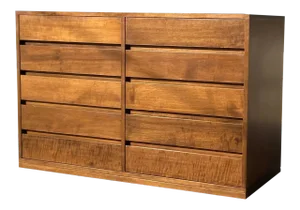 Arne Wahl Iversen Style Scandinavian Lowboy Dresser