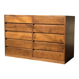Mid Century Modern Lowboy Dresser | Scandinavian Style by Arne Wahl Iversen For Sale