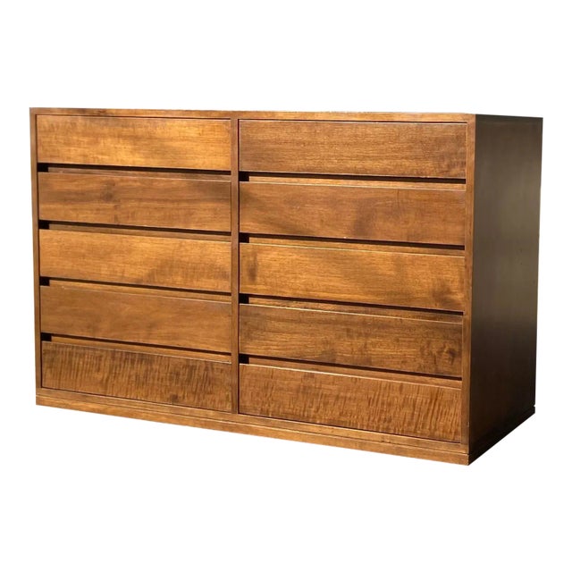 Mid Century Modern Lowboy Dresser | Scandinavian Style by Arne Wahl Iversen For Sale