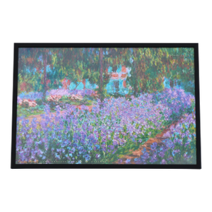 Claude Monet the Artist's Garden at Giverny Impressionist Painting Art Print