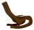 Vintage Rocking Chair in Beech Wood and Bouclé from Casala, Germany, 1960s For Sale