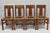 Antique Mission Oak Arts & Crafts T-Back Limbert Style Dining Chairs - Set of 4 For Sale - Image 18 of 18