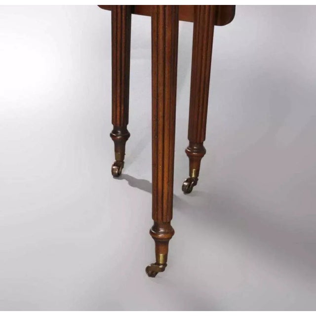 Drexel Late 20th Century Vintage Drexel Wallace Nutting Mahogany Serving Table For Sale - Image 4 of 11