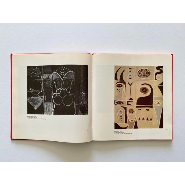 Adolph Gottlieb Vintage 1968 First Edition Abstract Expressionist Lithograph Print Mid Century Modernist Hardcover Exhibition Art Book For Sale In Kansas City - Image 6 of 18