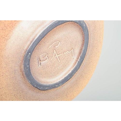 Stoneware Jar with Biomorphic Lid by Birger Åström, Sweden, 1980s For Sale - Image 4 of 5