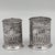 1940s Bernard Rice's Sons Inc. Silverplate Condiment Holders - A Pair For Sale - Image 9 of 13