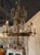 Traditional Italian Gilt Tole Basket Chandelier For Sale - Image 3 of 6