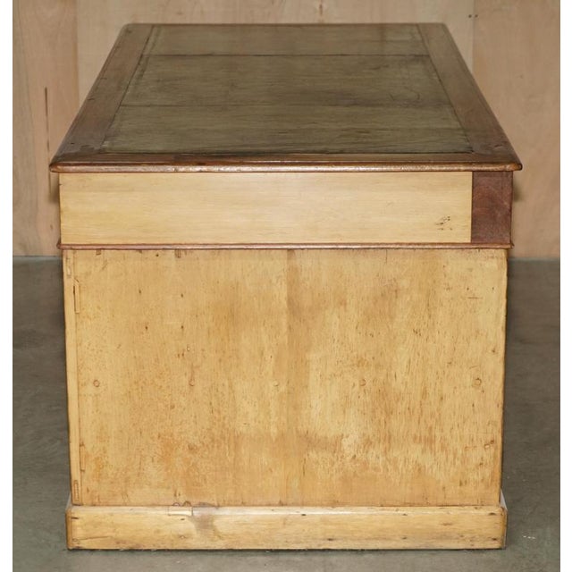 Antique London North Western Railway Station Master's Campaign Desk, 1880s For Sale - Image 10 of 18