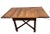 Antique Expanding Pub Kitchen Table Barley Twist Legs Quarter Sawn Tiger Oak For Sale - Image 4 of 14