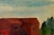 American Folk Art Red Barn Painting - New Hampshire, Signed and Dated For Sale - Image 3 of 7