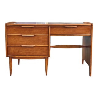 Kent Coffey Cadence Writers Desk with Glass Top For Sale