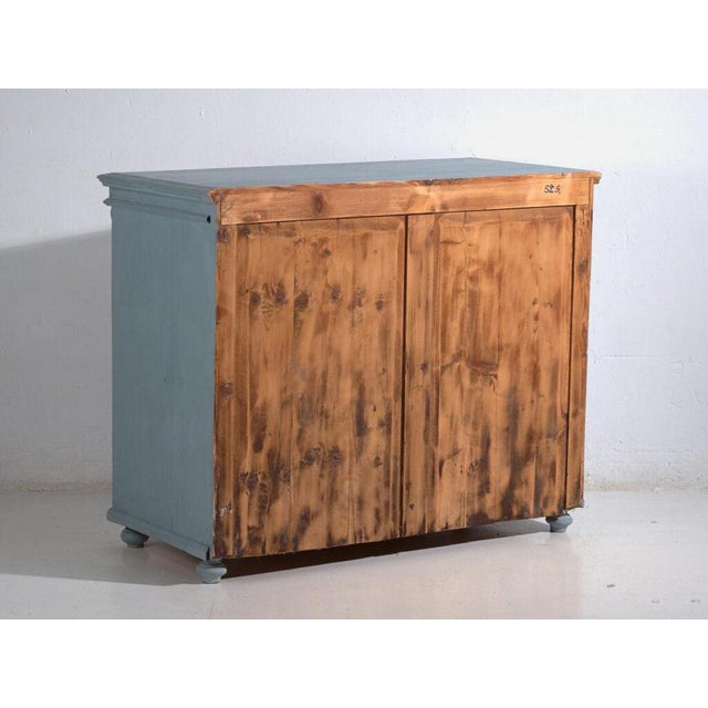 Antique Blue Chest of Drawers by Amaru For Sale - Image 10 of 12