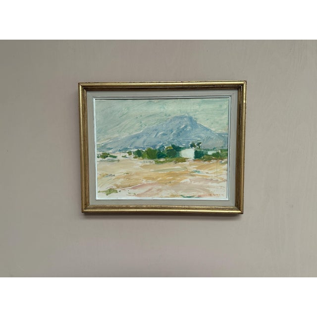 Ib Tollberg, Coastal Landscape, 1960s, Oil Painting on Canvas, Framed For Sale - Image 12 of 18