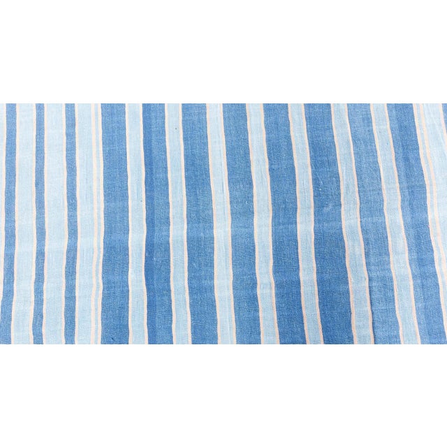 Vintage Indian Dhurrie Rug Doris Leslie Blau For Sale - Image 11 of 11