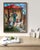 The painting "A Light Breeze in the Yard" captures the simplicity and charm of rural life in a sunlit courtyard. This oil-...