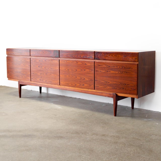 Faarup Møbelfabrik Model Fa66 Rosewood Sideboard Designed by Ib Kofod-Larsen For Sale In Boston - Image 6 of 16