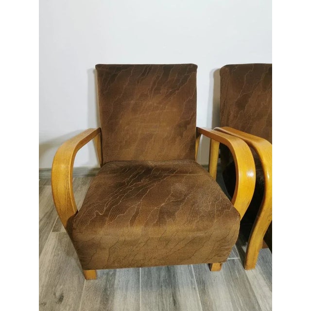 Set of Armchairs by K. Kozelka & A. Kropacek For Sale - Image 15 of 18