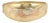 Mid 20th Century Wide Dome Shape Floral 18k Tree Color Gold Bangle Bracelet For Sale