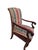 Hickory Chair Furniture Company 1990s Hickory Chair Co. Armchair Gainsborough Regency Bergere Lounge Louis XV Mahogany For Sale - Image 4 of 15