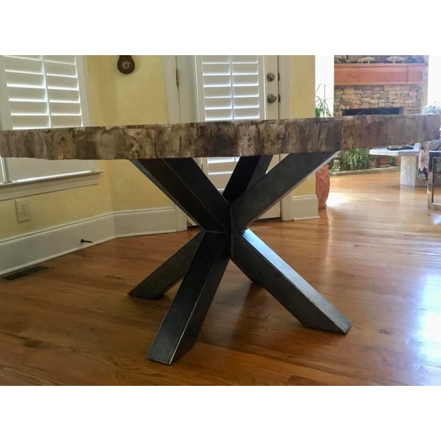 Rustic Arhaus Petra Dining Table Chairish