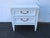 French Shabby Chic Painted Nightstand Side End Table 6581 For Sale - Image 11 of 14