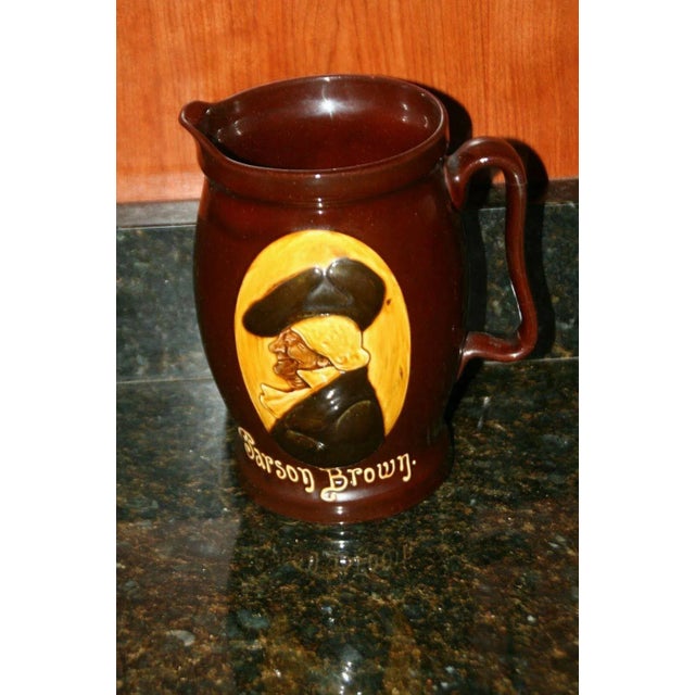 Mid 19th Century Parson Brown Royal Doulton Kingsware Pitcher For Sale - Image 11 of 12