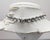 Metal Vintage 1980s Signed Alexis Kirk Rhodium Plated Clear Rhinestone Bib Necklace For Sale - Image 7 of 9