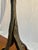 A set of hand-forged wrought iron andirons, professionally waxed and restored by a master blacksmith. These are quite...
