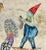 Off-white Ramon Carulla, Cuban Art Abstract Oil Painting Latin American Ramon Carulla Surrealist Folk Art For Sale - Image 8 of 14