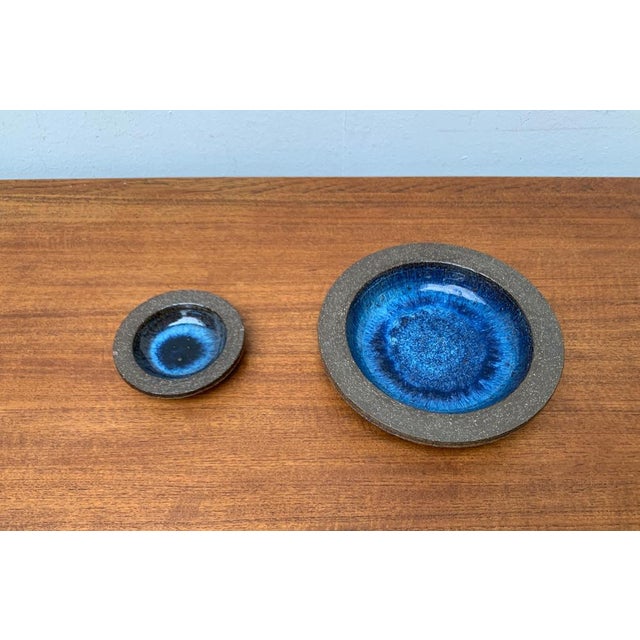 Mid-Century Danish Studio Pottery Bowls from Michael Andersen, Bornholm, 1960s, Set of 2 For Sale - Image 9 of 18