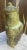 1910s 100-Year-Old Antique Thai Buddha Head Cast Metal Sculpture With Verdigris Patina For Sale - Image 5 of 9