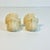 1970s 1970s Vintage Boho Chic Americana Ceramic Trompe L’Oeil Turkey Salt and Pepper Shakers - A Pair For Sale - Image 5 of 11