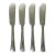 1970s Vintage Traditional Boho Chic Revelation Silverplate Butter Knife - Set of 4 For Sale