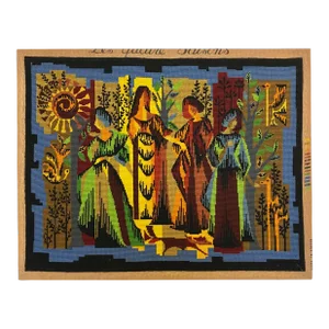 Handmade Needlepoint Four Seasons (Les Quatre Saisons) France