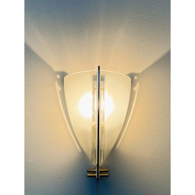 Vintage Italian Murano Glass Wall Lamp by Ernesto Gismondi, 1990s For Sale - Image 11 of 11