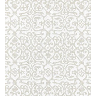 The House of Scalamandré Kediri Fabric, Sand For Sale