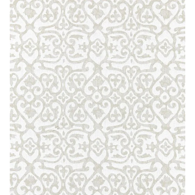 The House of Scalamandré Kediri Fabric, Sand For Sale