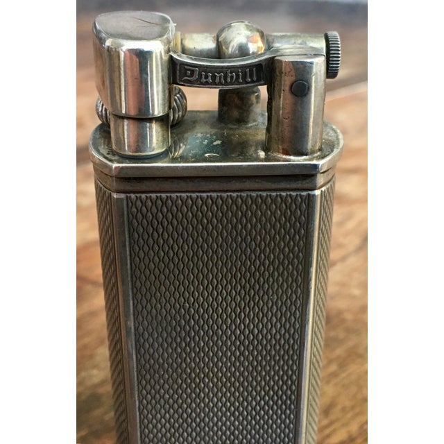 Vintage Dunhill Sylphide Silver Table Lighter Chairish