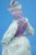 19th Century Porcelain Sculpture Lady with Duck by Capodimonte, Italy For Sale - Image 11 of 18