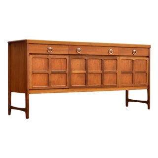 1970s Mid Century Teak Credenza by Nathan Furniture For Sale