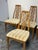 1960s American of Martinsville Mid 20th Century Sculpted Spindle-Back Dining Chairs, Set of Four For Sale - Image 5 of 12