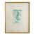 1982 Vintage Original Etching Titled "String Beans" Signed by Japanese Artist Mayumi Oda For Sale
