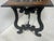 Brown Ceremonial Table in Blackened Wood with Marquetry Top, Spain, 19th Century For Sale - Image 8 of 18