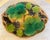 Green English Majolica Bread Plate by Wedgwood, C. 19th Century For Sale - Image 8 of 10