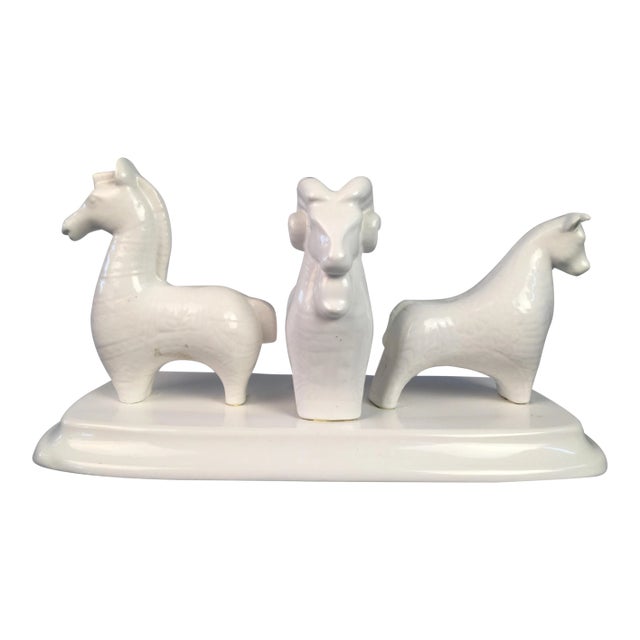 1960s Mid-Century Ceramic Sculpture For Sale