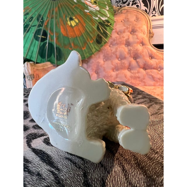 1970s Ceramic Lennox Birthday Cat With Party Hat For Sale In Atlanta - Image 6 of 8