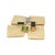 Metal Vintage Ed Wiener 18k Gold, Peridot, Tourmaline, & Aquamarine Modernist Brooch For Sale - Image 7 of 17