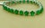 24 Carat Emerald 1.6 Carat Diamond Tennis Bracelet 14 Karat White Gold, 23 GM For Sale - Image 16 of 18