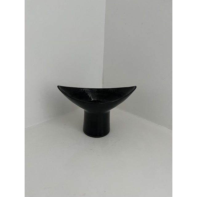 BKW Böttger Keramik vase with brand name underneath and Florist Rudemann label This piece has an attribution mark, I am...